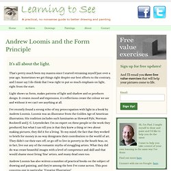 Andrew Loomis and the Form Principle