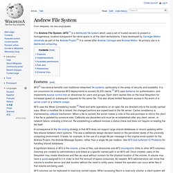 Andrew File System