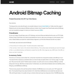 Android Bitmap Caching