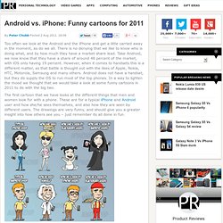 Android vs. iPhone: Funny cartoons for 2011