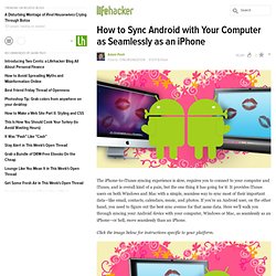 How to Sync Android with Your Computer as Seamlessly as an iPhone