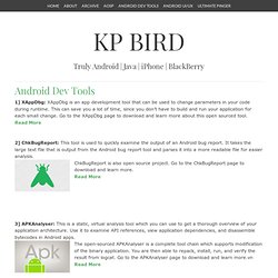 KP Bird: Android Dev Tools