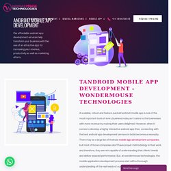 Android app development company in India & Android App Development Services in India, Top Android App Development Companies in India
