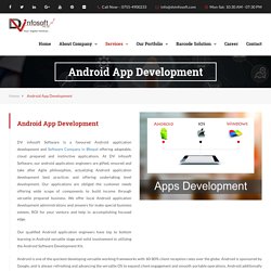 Android app development company in Bhopal-dvinfosoft.com