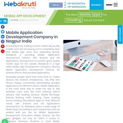 Android Mobile App Development Company – iOS App in Nagpur - Webakruti