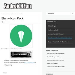 Elun - Icon Pack Android APK Free Download - Android4Fun