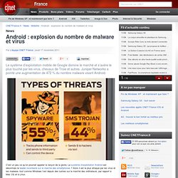Android : explosion du nombre de malware et virus - - Le Nouvel Observateur