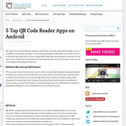5 Top QR Code Reader Apps on Android