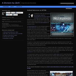 Android:Netrunner on OCTGN