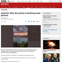 Android: Why this photo is bricking some phones