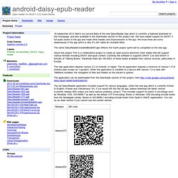 android-daisy-epub-reader - Project Hosting on Google Code