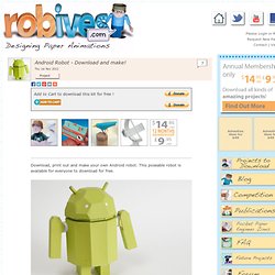 Android Robot - Download and make!