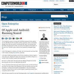 Of Apple and Android: Running Scared