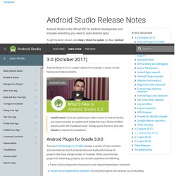 Android Studio Release Notes