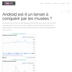 Android est-il un terrain à conquérir par les musées ? - BUZZEUM