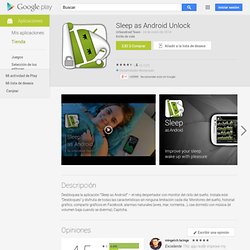 Sleep as Android Unlock