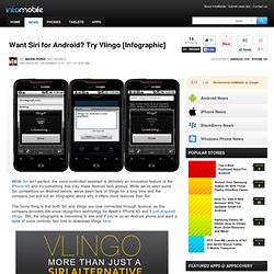 Want Siri for Android? Try Vlingo [Infographic] - StumbleUpon