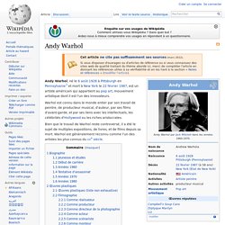 paul wikipedia Andy Warhol