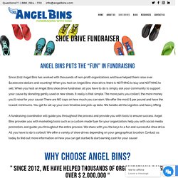 Angel Bins Shoe Fundraiser