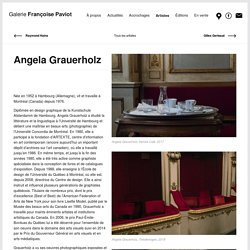 Angela Grauerholz - Françoise Paviot