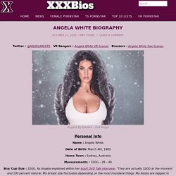 Angela White - Award-Winning Busty Porn Star & Director