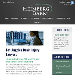 Los Angeles California Brain Injury Lawyers