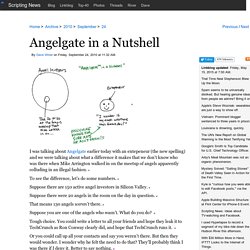 Angelgate in a Nutshell