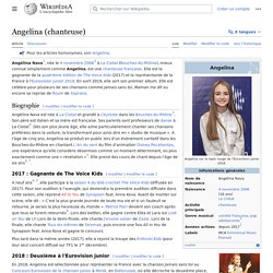 Angelina (chanteuse)