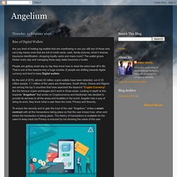 Angelium: Rise of Digital Wallets