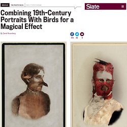 Sara Angelucci: “Aviary” blends 19th-century themes that recreate memories of people and birds (PHOTOS).