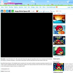 Angry Birds Space HD - My Happy Games - Free online Shooting game