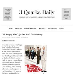 "12 Angry Men", Juries and Democracy