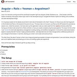 Angular + Rails + Yeoman = Angrailman?