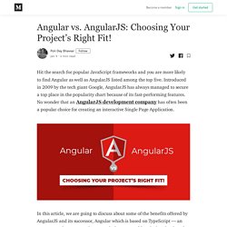 Angular vs. AngularJS: Choosing Your Project’s Right Fit!