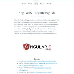 AngularJS - Beginners guide - Yoosuf Muhammad