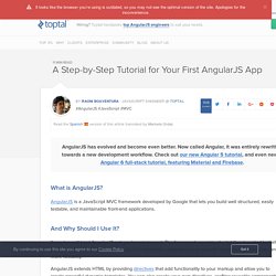 A Step-by-Step Guide to Your First AngularJS App