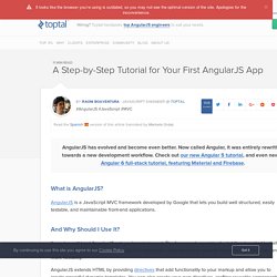 Your First AngularJS App: A Comprehensive Tutorial
