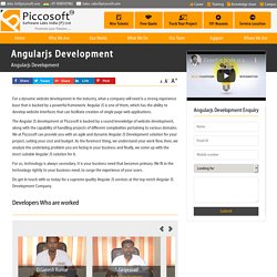 Angularjs development services in Chennai,Bangalore,Hyderabad.