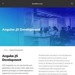 AngularJS Web Development Company in USA, India