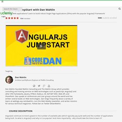 AngularJS JumpStart with Dan Wahlin - Udemy