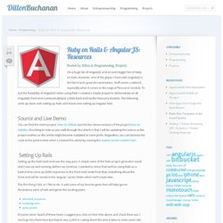 RoR & AngularJS: Resources