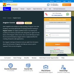 AngularJS Course, Full AngularJS Online Training, Live Classes