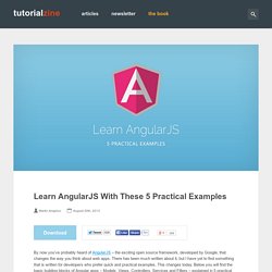 Learn AngularJS With These 5 Practical Examples