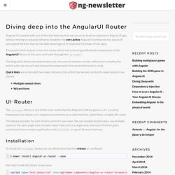 Diving deep into the AngularUI Router