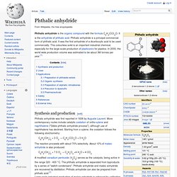 Phthalic anhydride