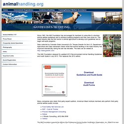 Animal Handling