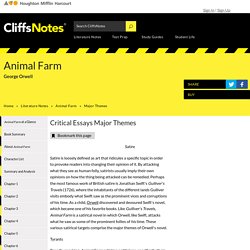 Animal Farm: Major Themes