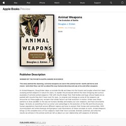 ‎Animal Weapons on Apple Books