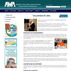 Animal Welfare Association, Inc.