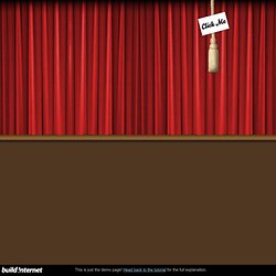 Animate a Curtain Opening with jQuery